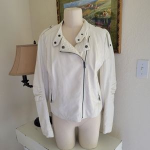 Ci Sono by cavalini faux leather biker jacket